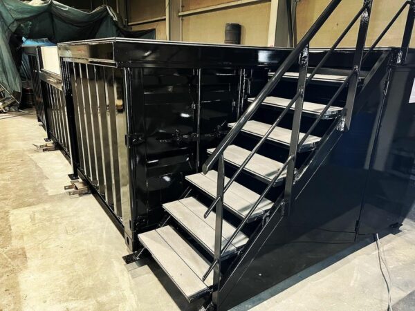 20ft Shipping Container Swimming Pool with Convenient Side Staircase - Image 5