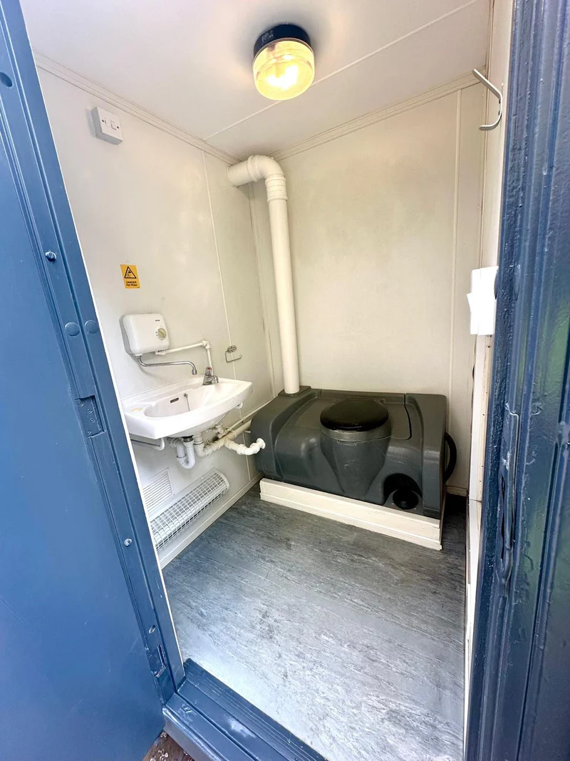 Static Welfare 24x9Ft Anti Vandal Cabin | Office, Canteen, Toilet | 10KVA Generator - Image 6