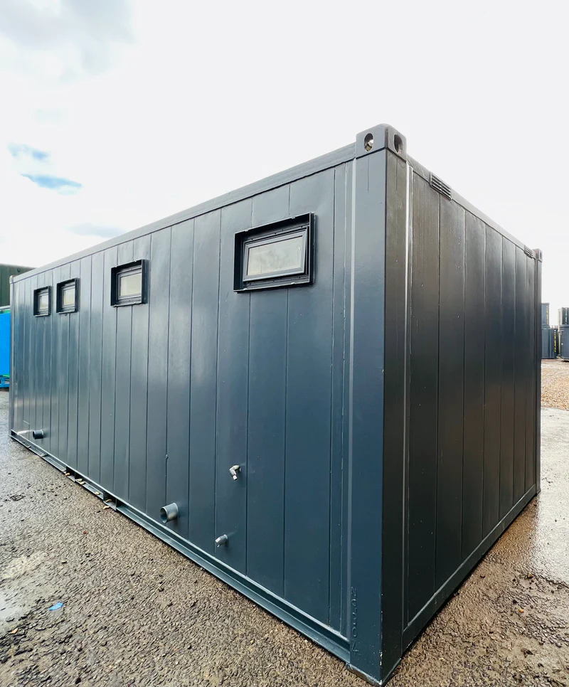 Toilet Block + Shower 24 x 9 Ft | 4 + 1 Toilet | Separate Shower Room | Portable Building - Image 13