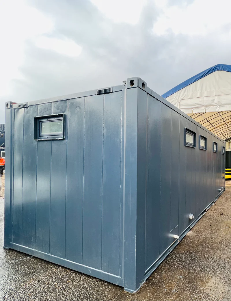 Toilet Block + Shower 24 x 9 Ft | 4 + 1 Toilet | Separate Shower Room | Portable Building - Image 8