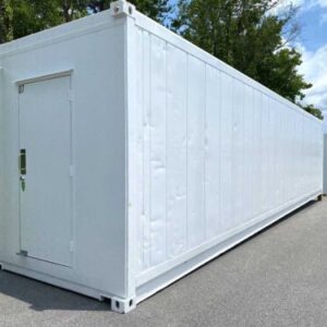 40 Ft High Cube Insulated Shipping Container With 5 Ton Bard Hvac Unit